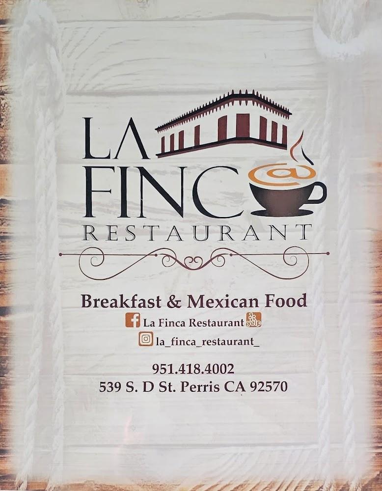 La Finca Restaurant & Bar Menu image 1